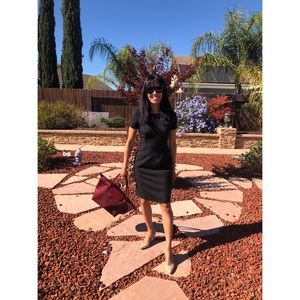 Banana Republic black dress